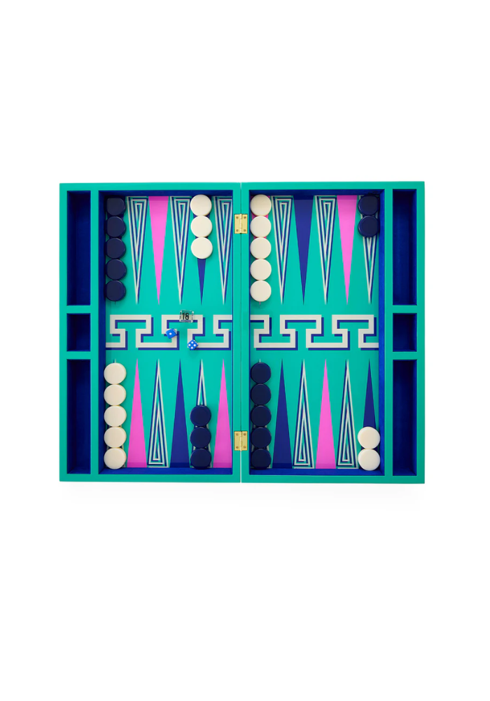 Backgammon Labyrinthe Vert - Jonathan Adler