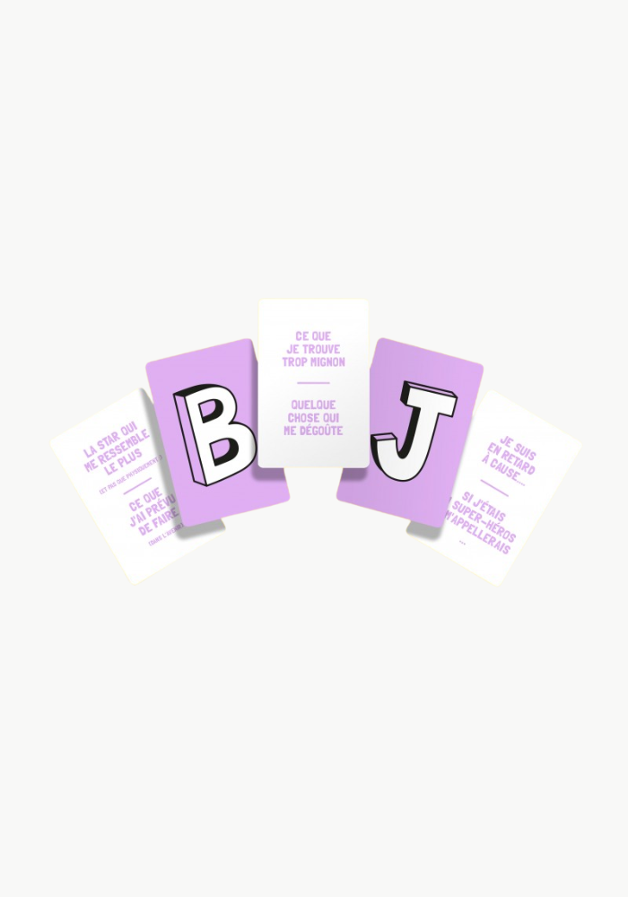 Jeu De Carte Les Petits Classiques Mon Petit Bac - Sélectionné par Blush