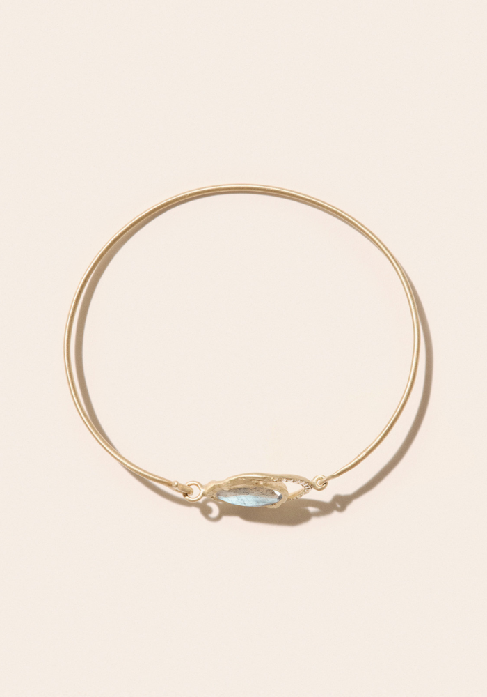 Jonc Gaia Labradorite - Pascale Monvoisin