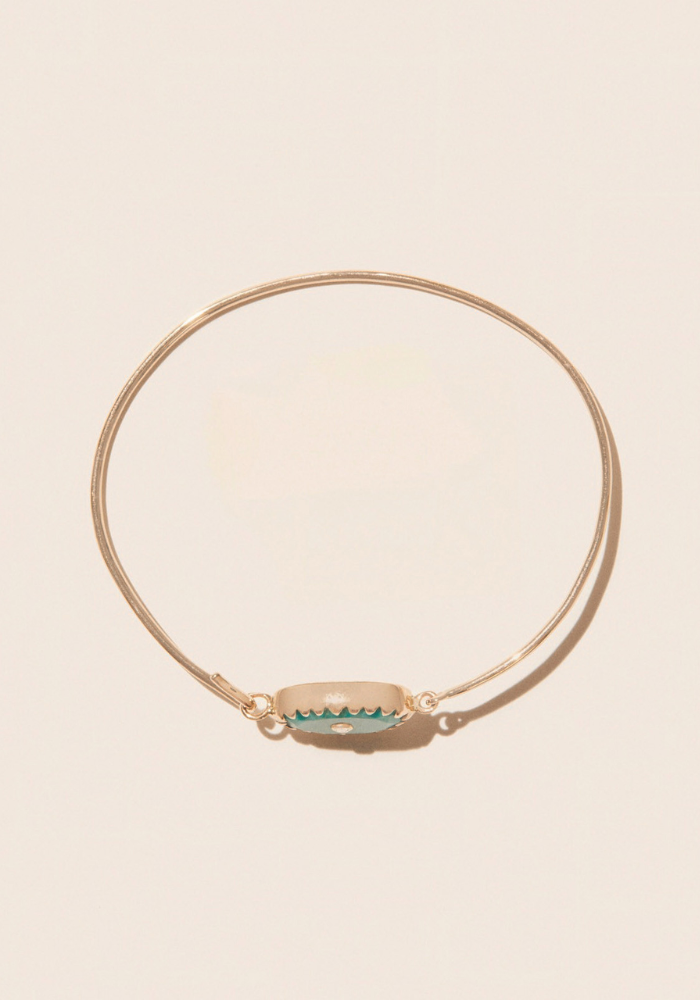 Orso Iolite bangle