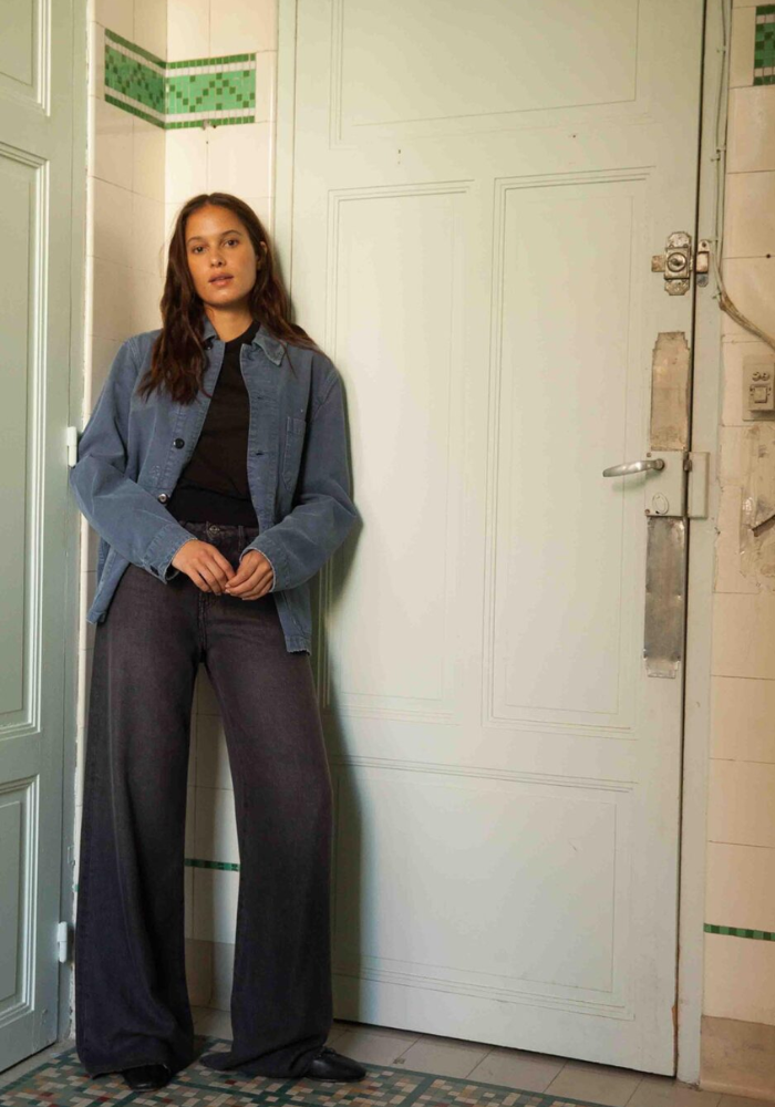 Jean Jude Tencel Denim Noir - Denim Studio Paris