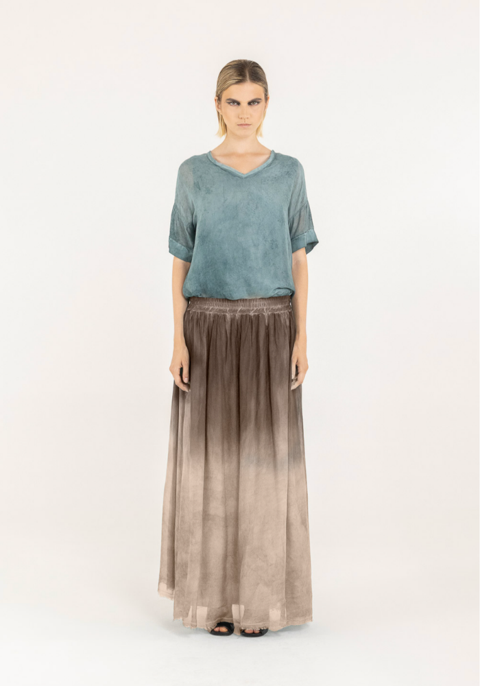 Jupe Longue Sand Shell - Sélectionné par Blush