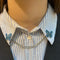 Bijou De Col Laya Argent Double