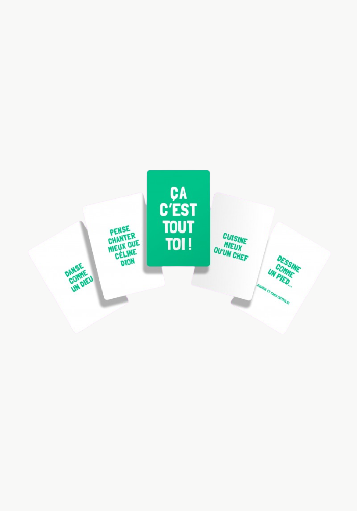 Jeu De Carte Les Petits Classiques Menteur - Sélectionné par Blush