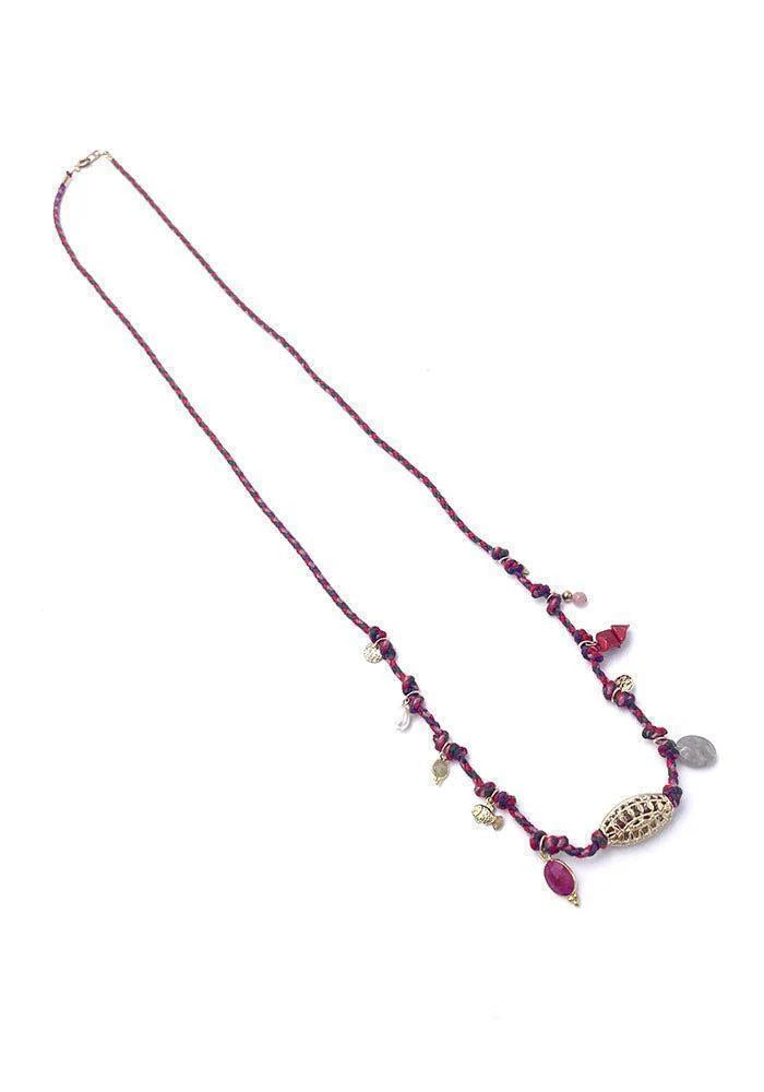 Collier Long Lucia - Maison Baïka