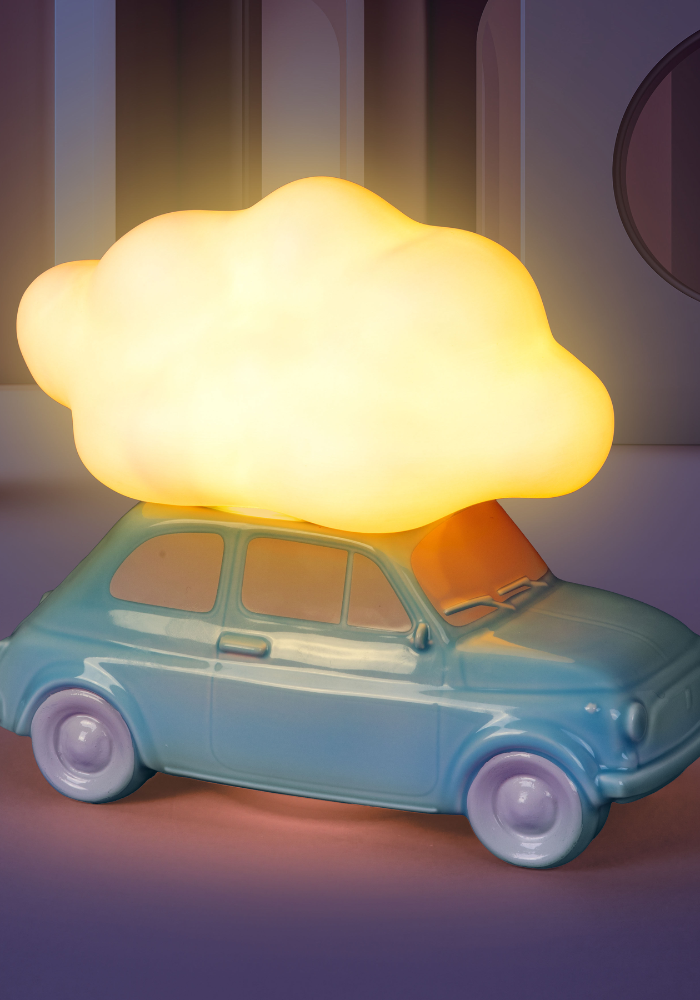 Lampe De TaLampe De Table Nuvola Céramique Bleu - Selettible Nuvola Céramique Bleu - Seletti