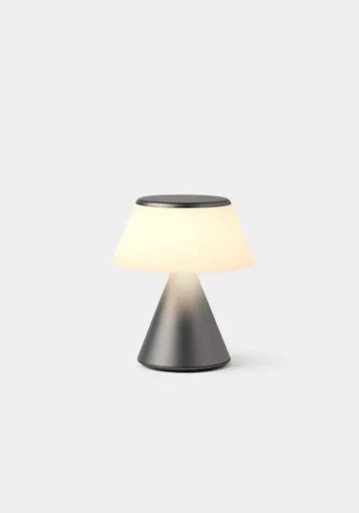 Lampe Luma S Gun Métal - Lexon
