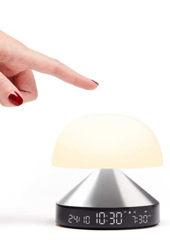 Réveil Mina Sunrise  Alu Polished - Lexon