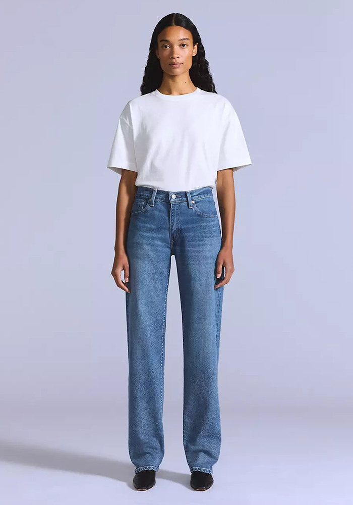Jean Boyfriend Blue Tab Starboard - Levis