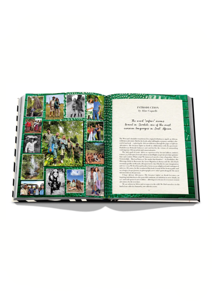 Livre African Adventures The Greatest Safari On Earth - Assouline