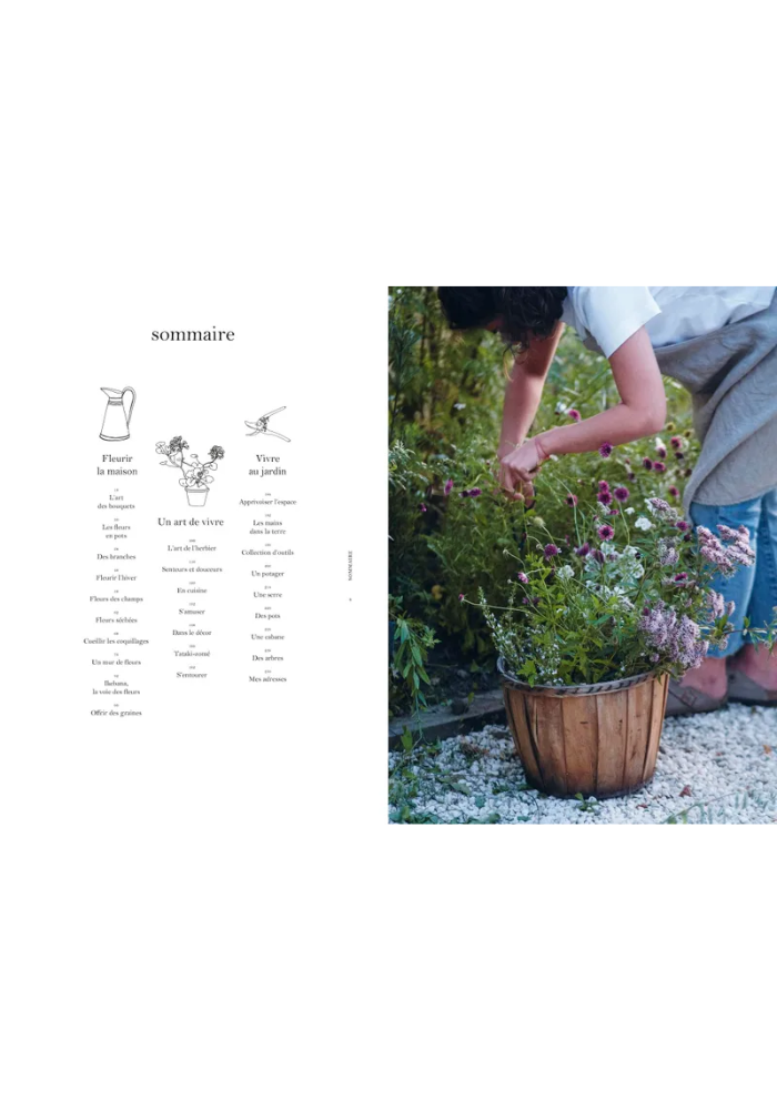 Livre Art De Vivre Les Fleurs - Maison D'Édition