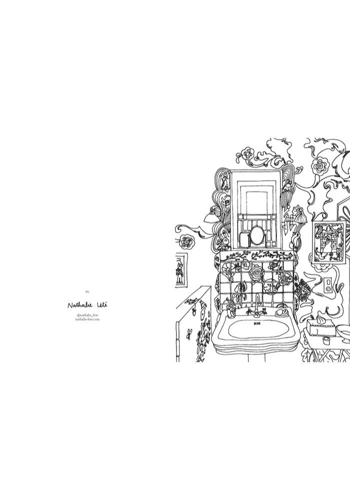 Livre De Coloriage Chez Moi - Maison D'Édition