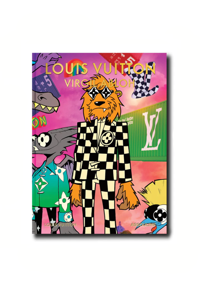 Livre Louis Vuitton Virgil Abloh Classic Cartoon Cover - Assouline