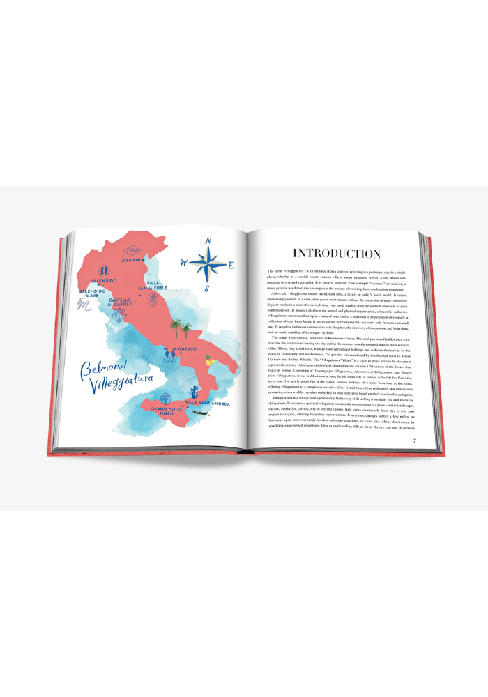 Livre Villeggiatura Italian Summer Vacation - Assouline