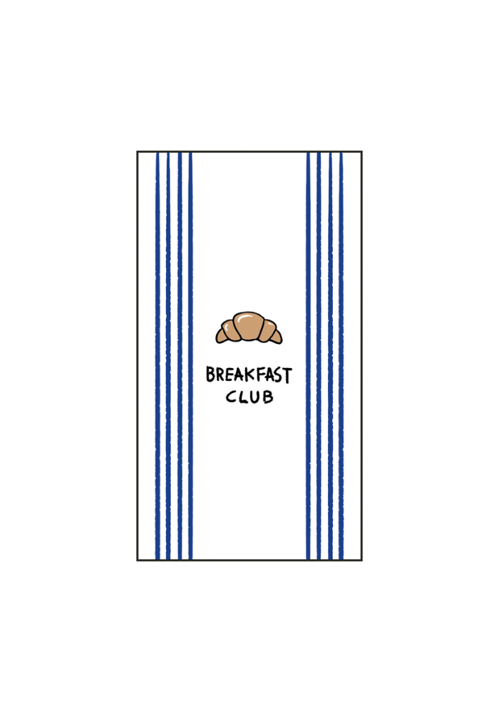 Lot De 15 Serviettes En Papier Rectangle Croissant - Sélectionné Par Blush