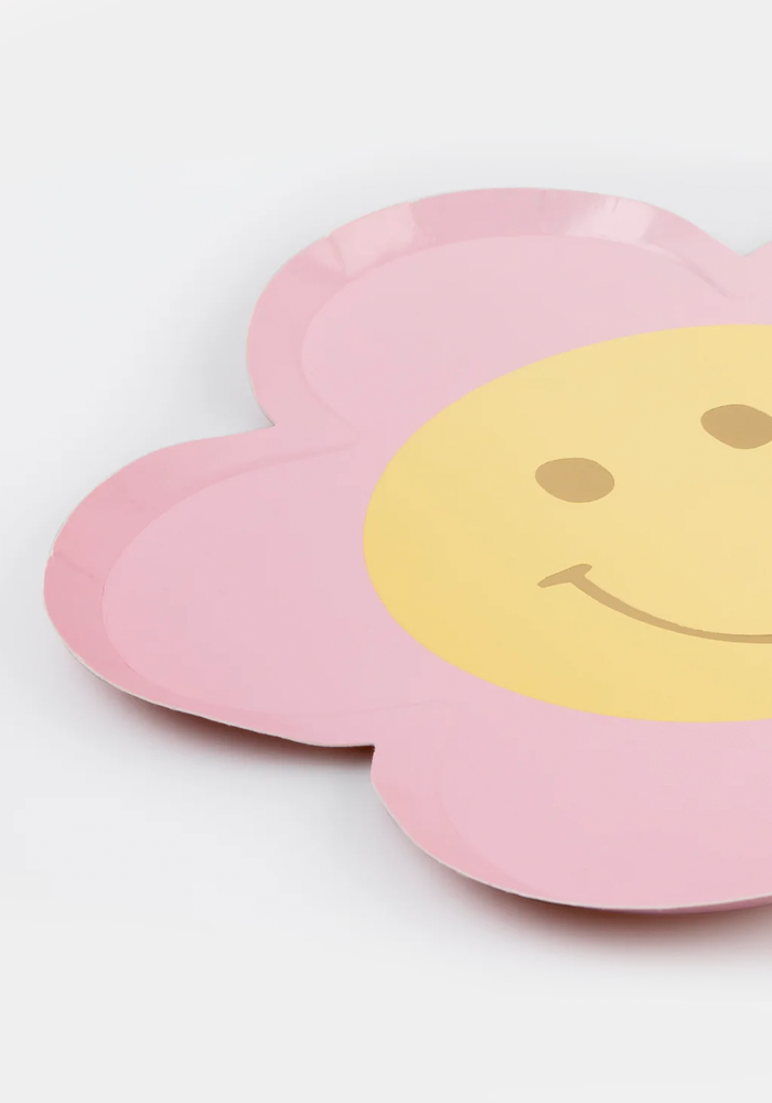 8 Assiettes Happy Flowers - Meri Meri
