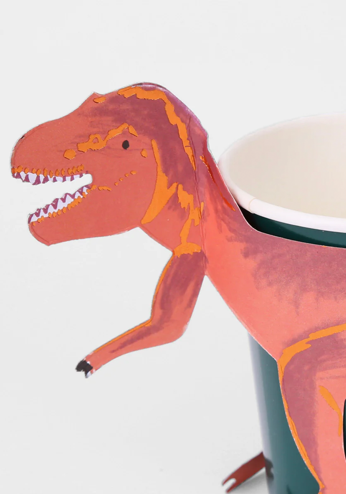 Lot De 8 Gobelets Avec Etui T-Rex - Meri Meri