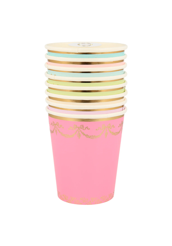 Lot De 8 Gobelets Collaboration Ladurée - Meri Meri