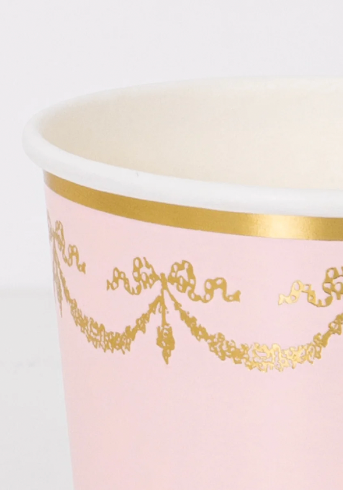 Lot De 8 Gobelets Collaboration Ladurée - Meri Meri