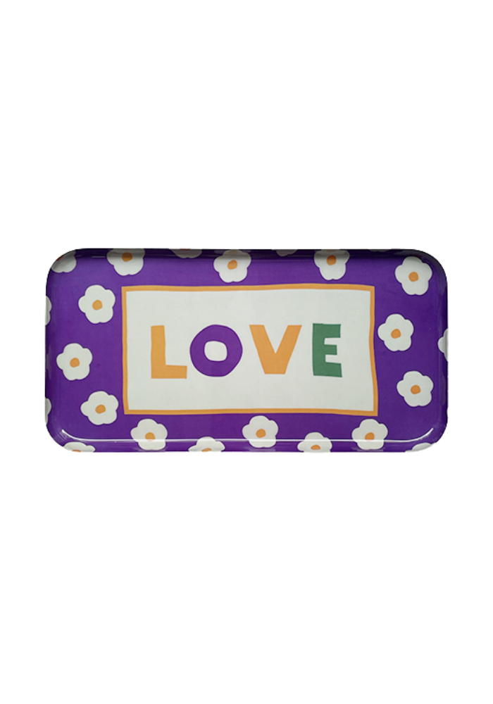 Plateau Rectangle Love - Sélectionné par Blush