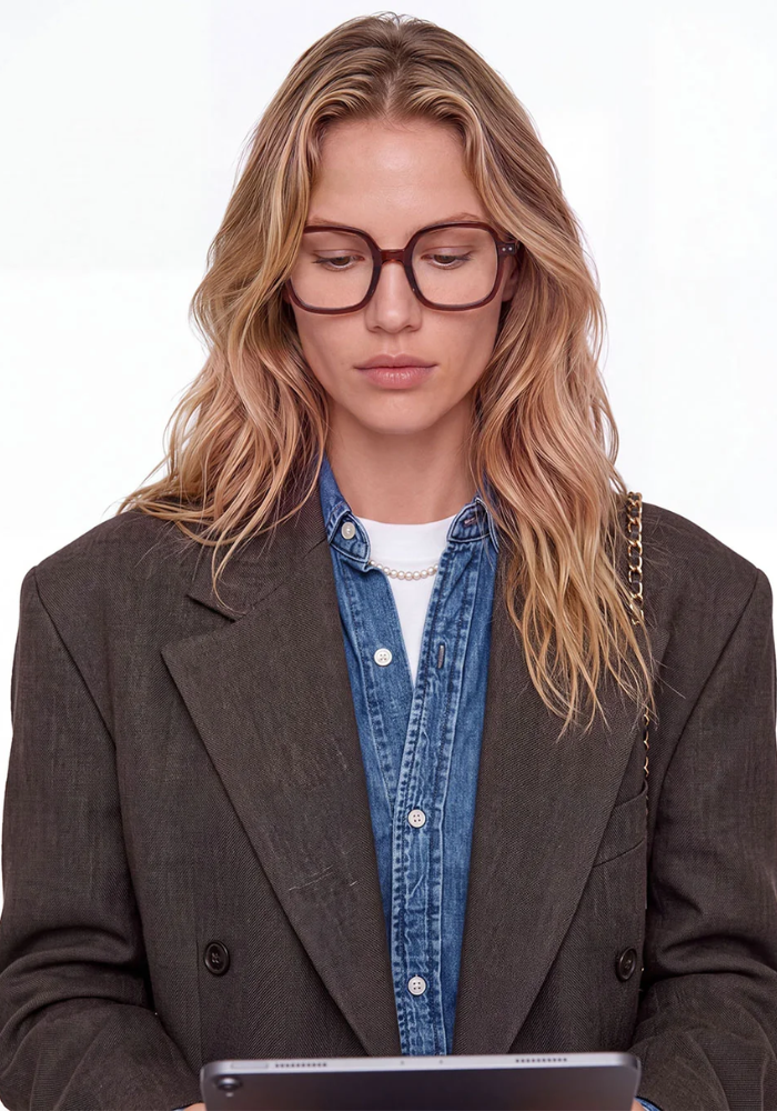 Lunettes De Vue Office Oversize Dark Expresso - Izipizi