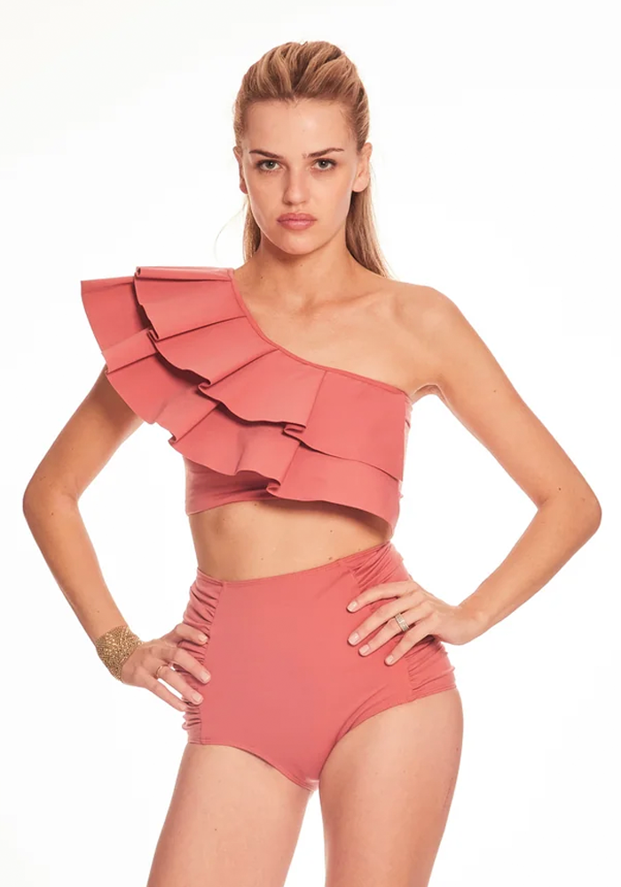 Maillot De Bain Orsay Rose Poudré - Maio