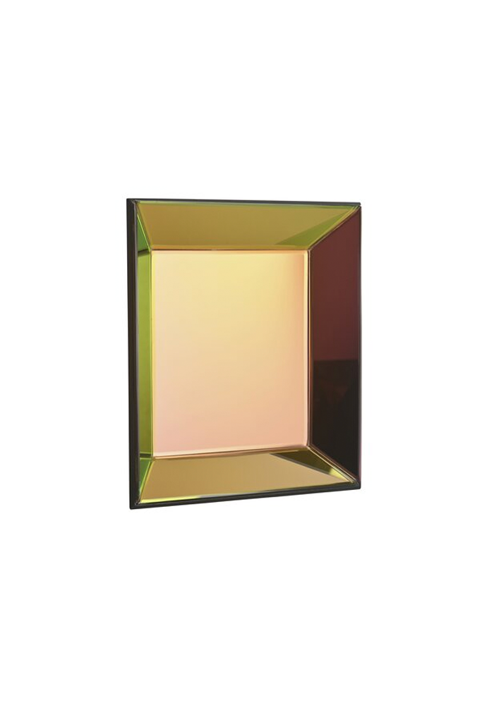 Décoration Murale Ou Coupelle Miroir Vert Iridescent - Blush Sélection Décoration