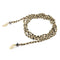 Bracelet N°182 Doré Et Noir