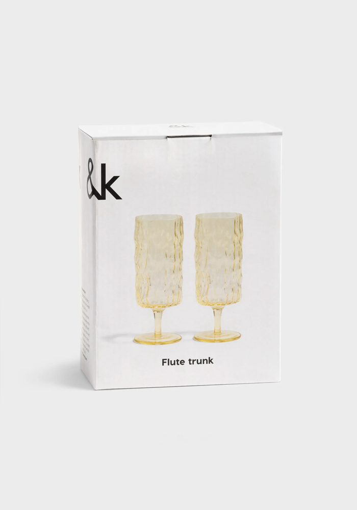 Set De 2 Coupes Trunk Jaunes - &klevering