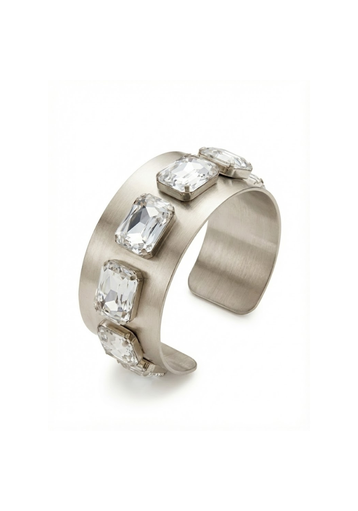 Manchette Apolline Argenté - Perrine Taverniti