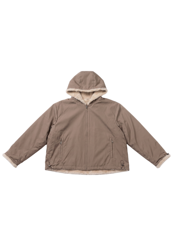 Manteau Parka Oversized Reversible - Lou Andrea
