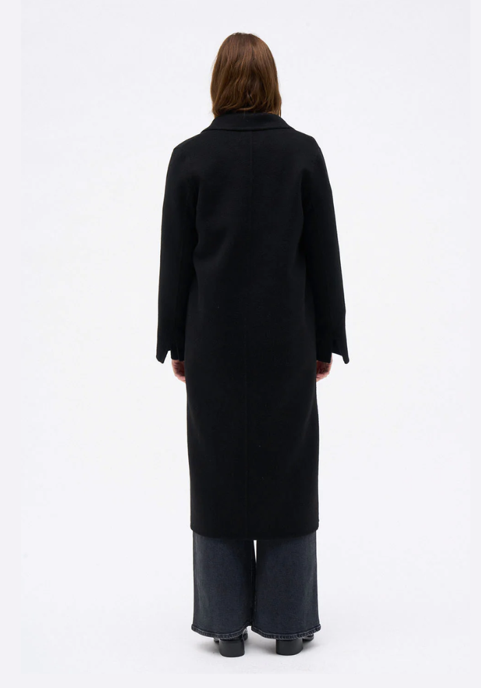 Manteau Wendy Marine Noir - DMN Paris