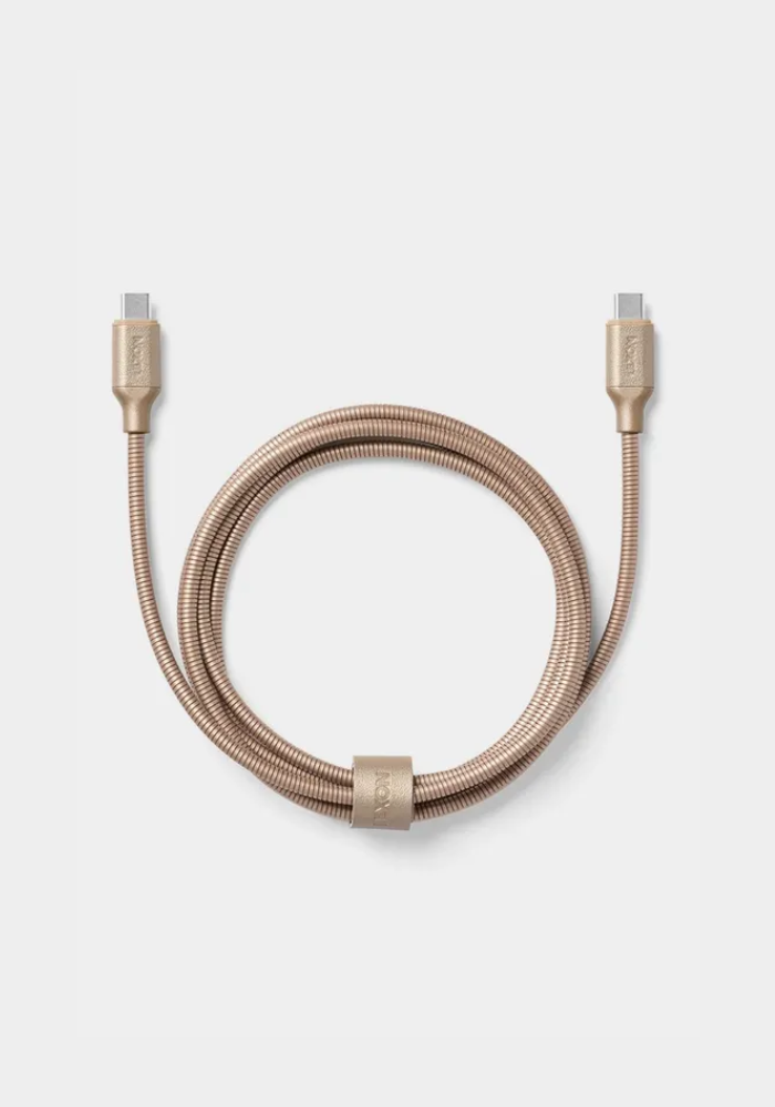 Câble De Charge Metali-C Doré - Lexon