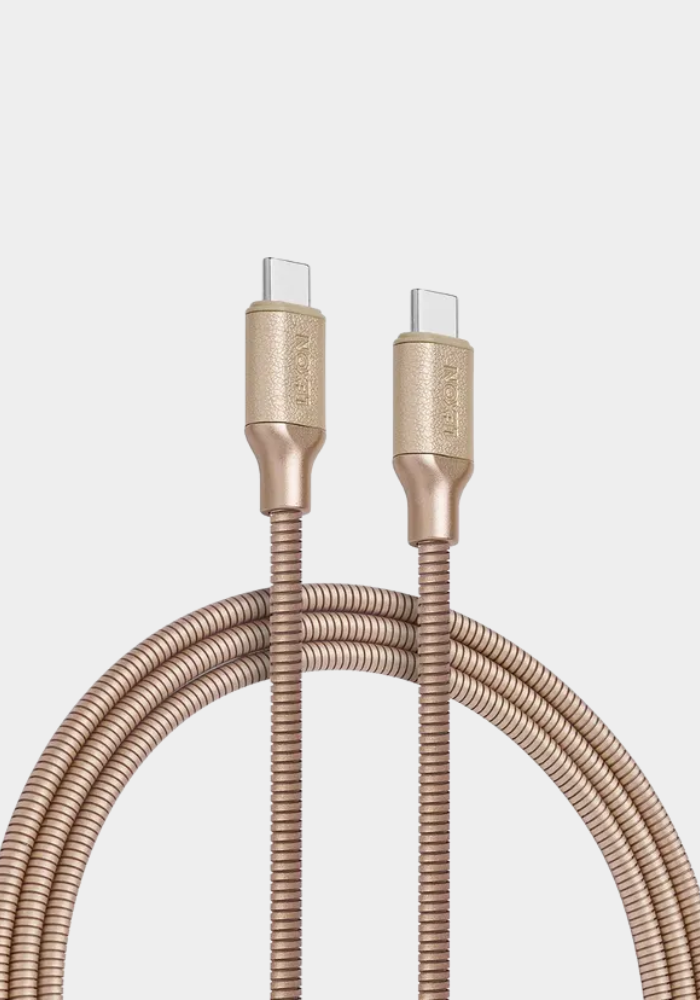 Câble De Charge Metali-C Doré - Lexon