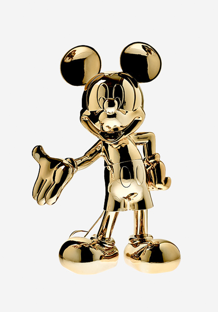 Mickey Welcome Chromé Doré - Leblon Delienne