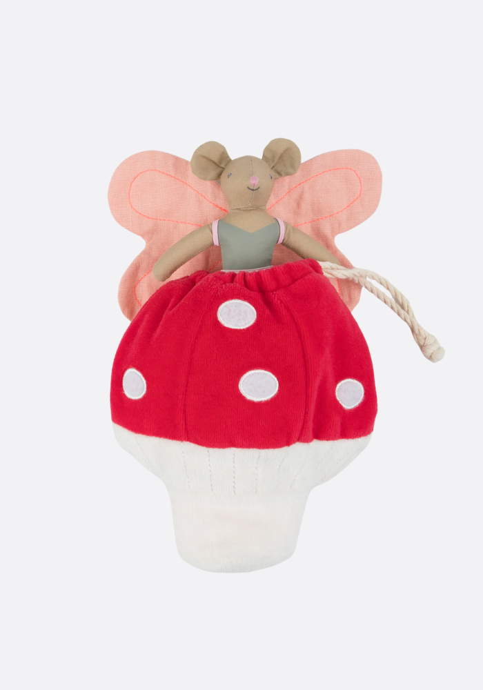Mini Pochette Souris En Forme De Champignon - Meri Meri
