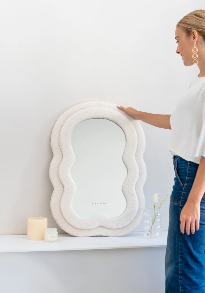 Miroir Charlie Beige - Sélectionné Par Blush