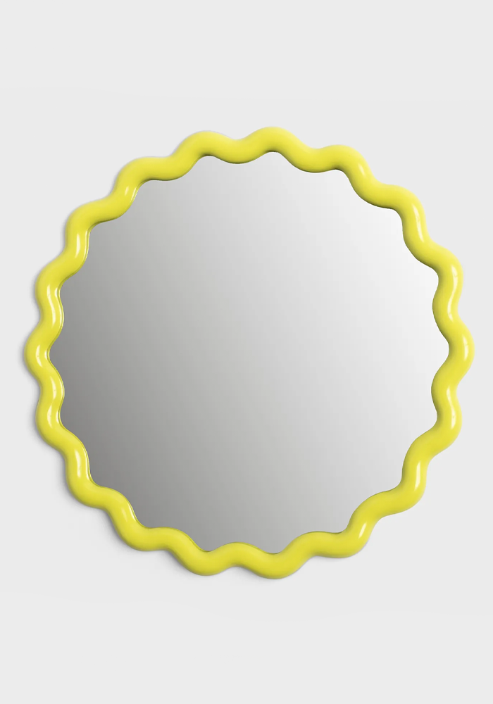 Miroir Zigzag Jaune - &klevering