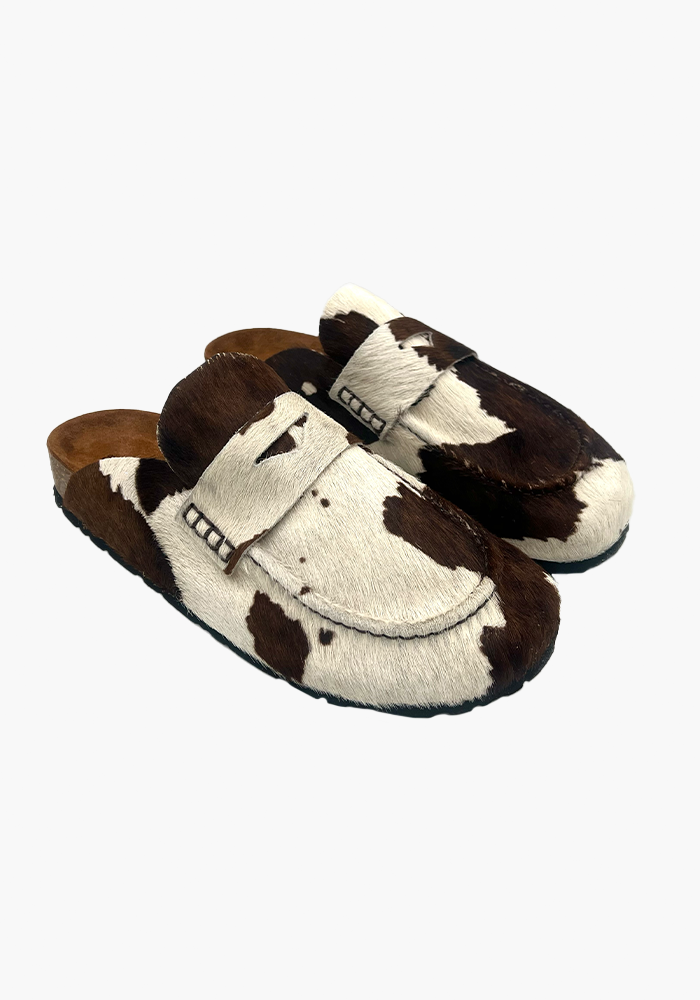 Mules Himalaya Vache - Sélectionné Par Blush