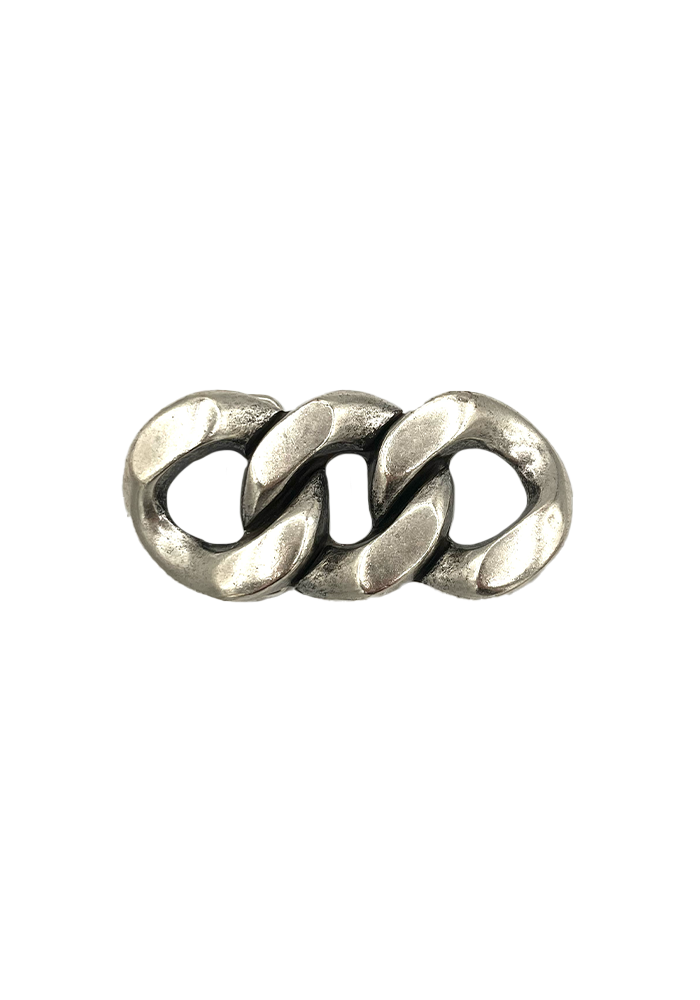 Boucle De Ceinture N14 Métal Argent - Yolete