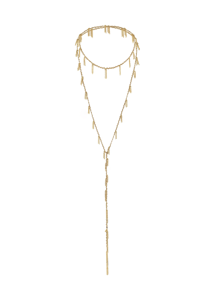 Sautoir N°944 Gold Beige - Marie-Laure Chamorel