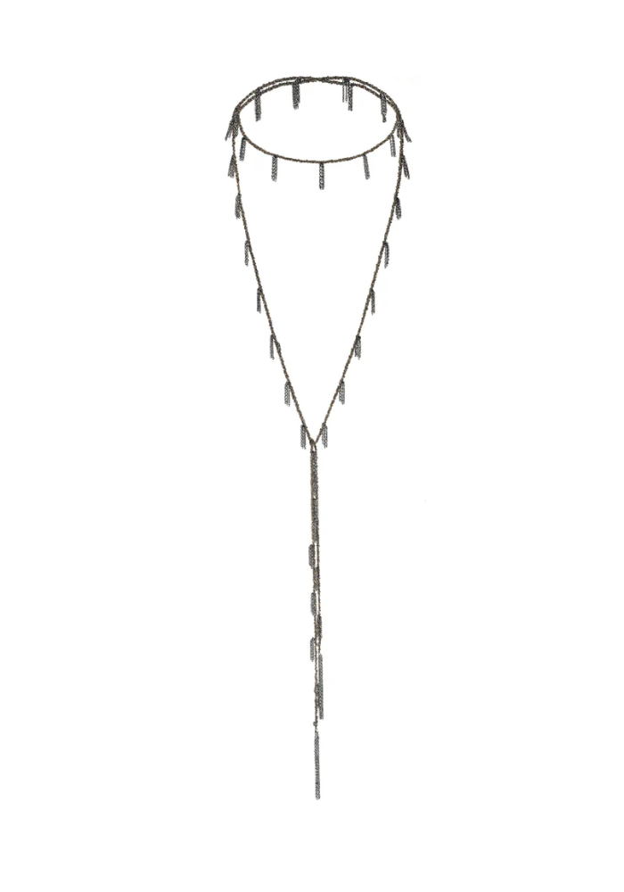 Sautoir N°944 Ruthénium Gold - Marie-Laure Chamorel