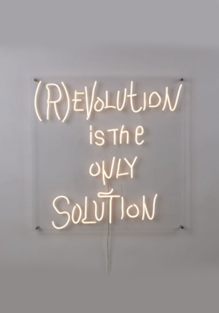 Tableau Led Revolution Is The Only Solution - Seletti