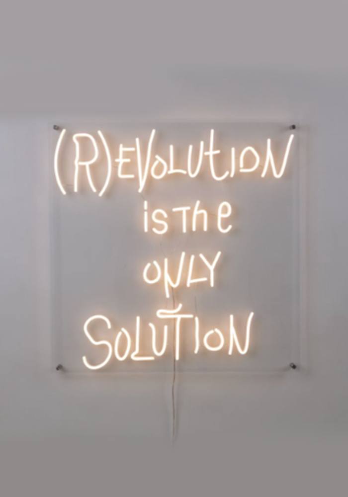 Tableau Led Revolution Is The Only Solution - Seletti