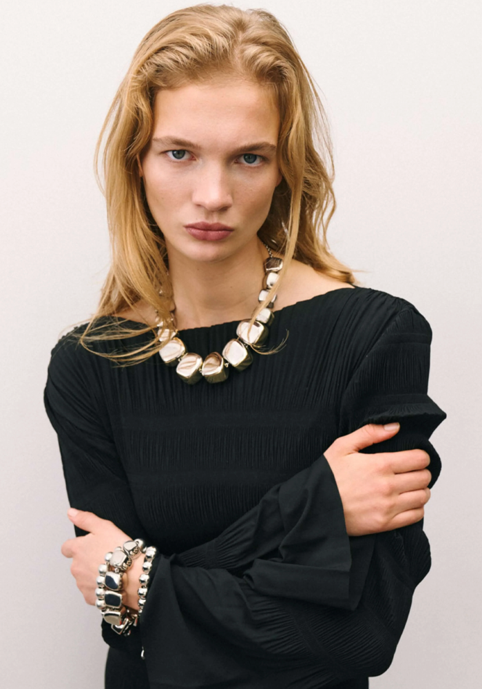 Bracelet Organic Shaped Silver - Vanessa Baroni