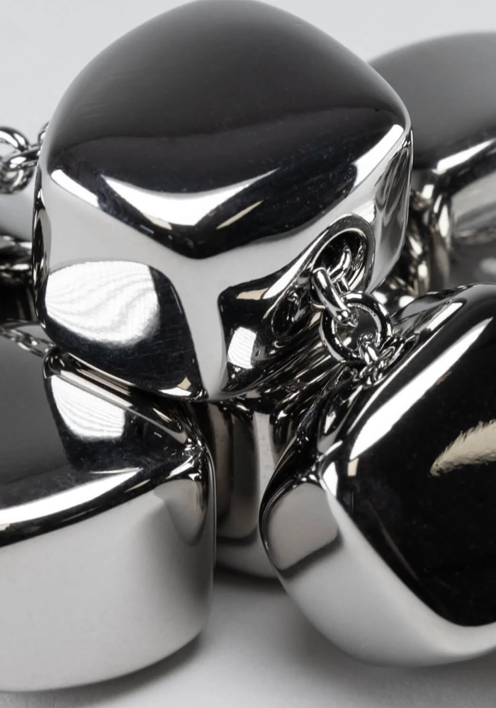 Bracelet Organic Shaped Silver - Vanessa Baroni