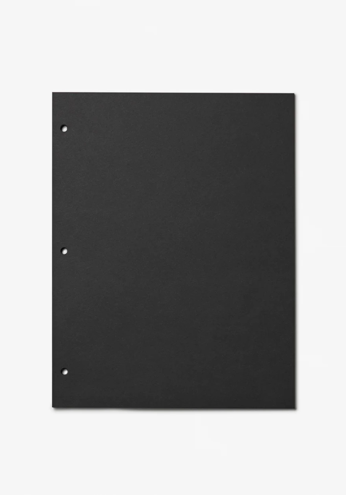 Pack De 10 Feuilles Noir - Printworks
