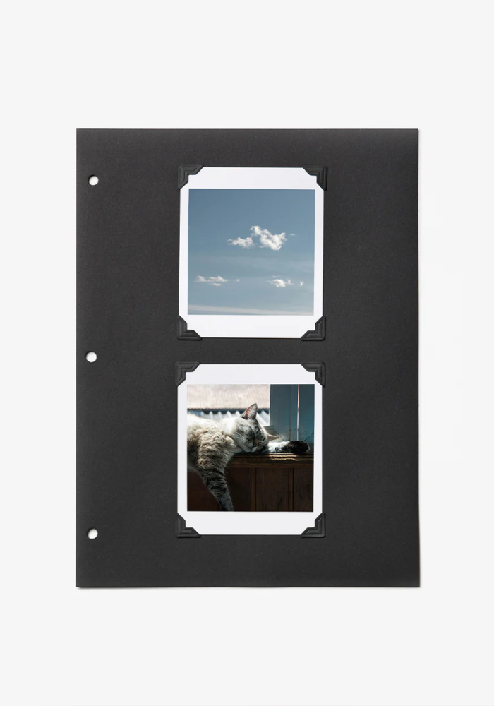 Pack De 10 Feuilles Noir - Printworks