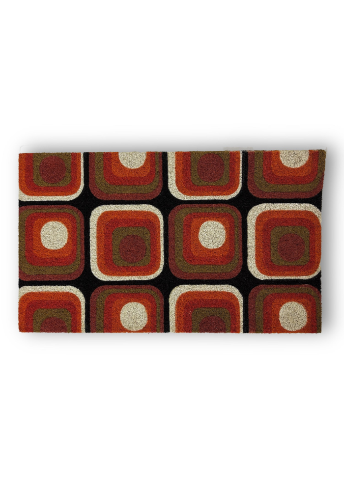 Paillasson Psyche Orange - Bazar De Luxe