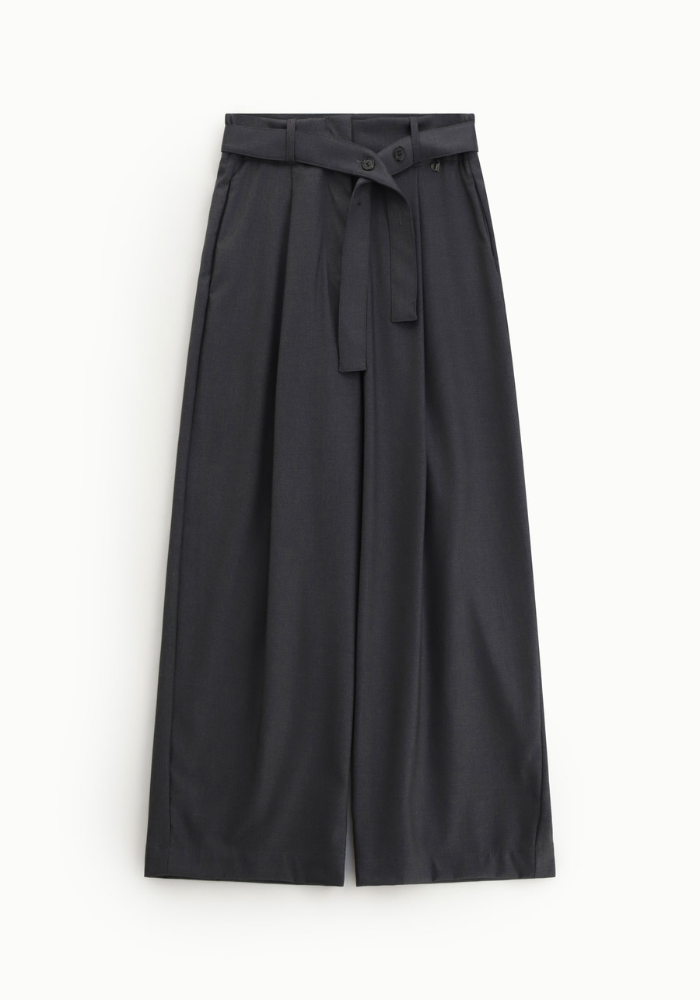 Pantalon À Pinces Croisé - Dixie